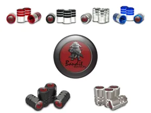 Rim Valve Covers for Bicycle Premium Edition Style